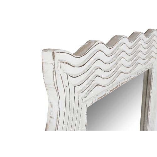 ESPEJO MANGO CRISTAL 89X2,5X178 DECAPE BLANCO