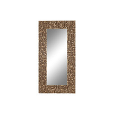 ESPEJO MANGO CRISTAL 91X4X183 MARRON