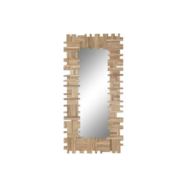 ESPEJO MANGO CRISTAL 91X3X183 TRONCOS 3D NATURAL