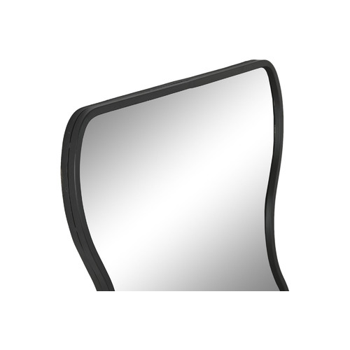 ESPEJO HIERRO CRISTAL 50X2X150 IRREGULAR NEGRO