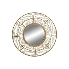 ESPEJO BAMBU CRISTAL 80X2X80 NATURAL ESPEJO BAMBU CRISTAL 80X2X80 NATURAL