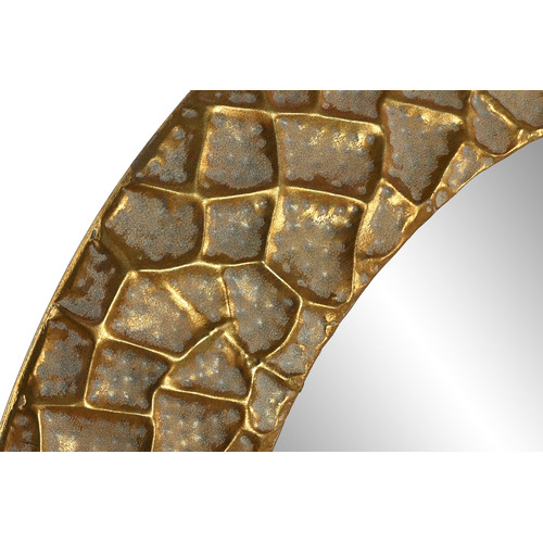 ESPEJO METAL CRISTAL 60X6,5X126,5 DORADO