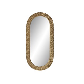 ESPEJO METAL CRISTAL 60X6,5X126,5 DORADO