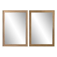 ESPEJO PS CRISTAL 93,5X4X133 SIMIL MADERA NATURAL