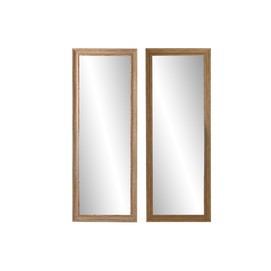 ESPEJO PS CRISTAL 74X4X194 SIMIL MADERA NATURAL