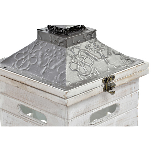 FAROLA SET 2 ABETO 26,5X26,5X65 FAROLA SET 2 ABETO