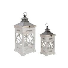 FAROLA SET 2 ABETO 26,5X26,5X65 FAROLA SET 2 ABETO