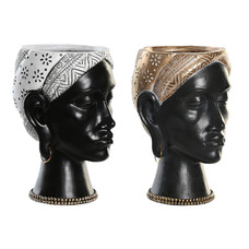 FIGURA RESINA 19,5X11X39,5 AFRICANA 2 SURT.