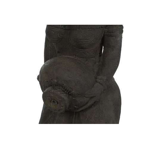 FIGURA CEMENTO 28X25X100 DIOSA JAVANESA ACABADO AN