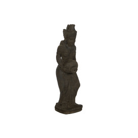 FIGURA CEMENTO 28X25X100 DIOSA JAVANESA ACABADO AN
