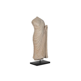 FIGURA RESINA 26,2X16X68,5 BUSTO MARRON