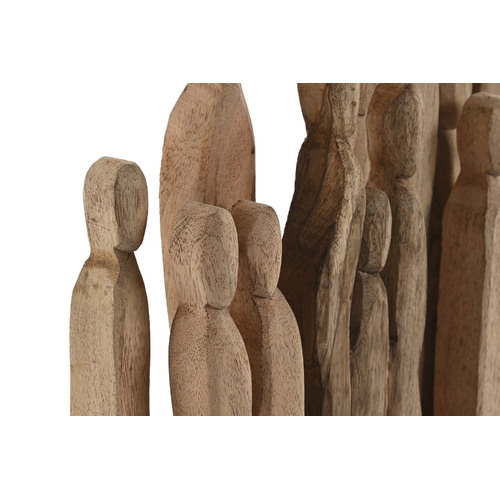 FIGURA MANGO 61X10X36 PERSONAS NATURAL MARRON