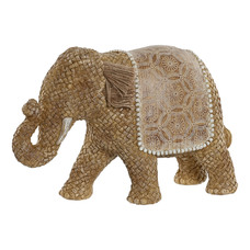 FIGURA RESINA 32X12X21 ELEFANTE NATURAL