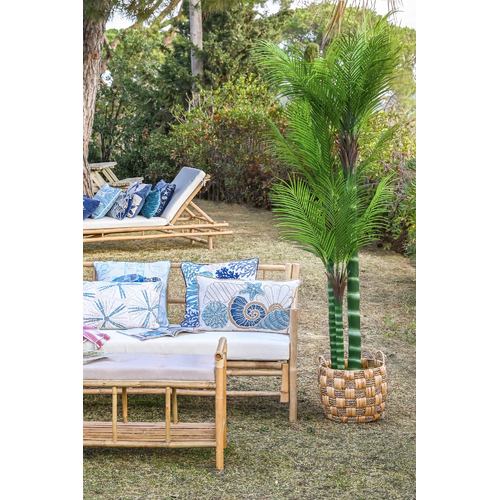 PLANTA PE CEMENTO 100X100X235 PALMERA VERDE