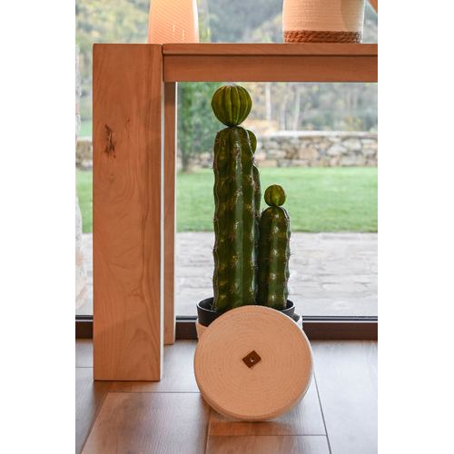 PLANTA FOAM PP 22X22X69 CACTUS VERDE