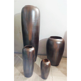 JARRON CERAMICA 20X20X51 CERAMICA VIDRIADA