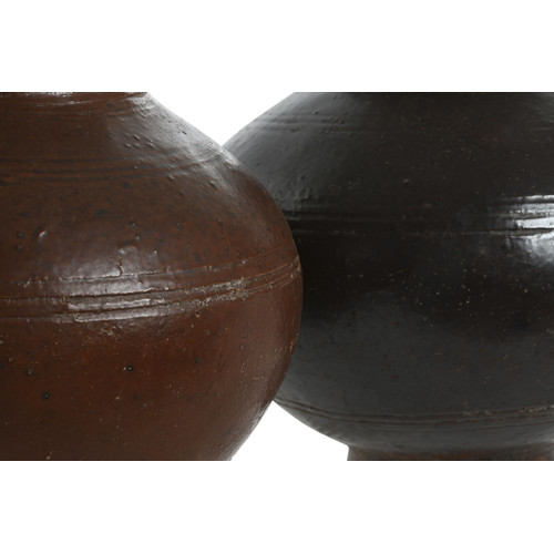 VASIJA CERAMICA VIDRIADA 40X40X30 2 SURTIDAS