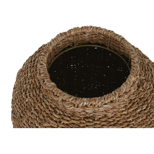 JARRON SEAGRASS METAL 35X35X70 APERTURA 20CM