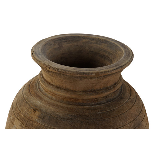 JARRON TECA 25X25X25 NEPAL SURTIDO ANTIGUO NATURAL