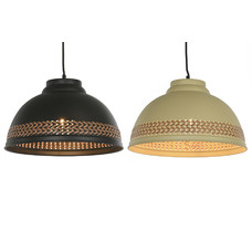 LAMPARA TECHO METAL PU 39X39X22 2 SURT.