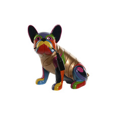 LAMPARA SOBREMESA RESINA 28,5X17,5X28 PERRO