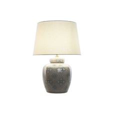 LAMPARA SOBREMESA CERAMICA 43,5X43,5X61 AZULEJO