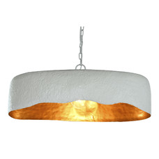 LAMPARA TECHO HIERRO 64X32X22 PATINADO BLANCO LAMPARA TECHO HIERRO 64X32X22 PATINADO BLANCO