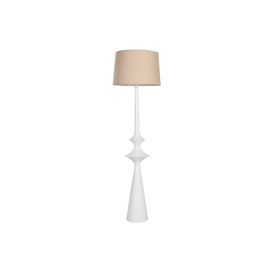 LAMPARA PIE METAL 43X43X150 BLANCO