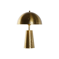 LAMPARA SOBREMESA METAL 30X30X44 DORADO LAMPARA SOBREMESA METAL 30X30X44 DORADO