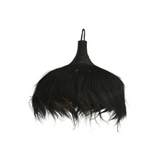 LAMPARA TECHO FIBRAS NATURALES 100X100X77