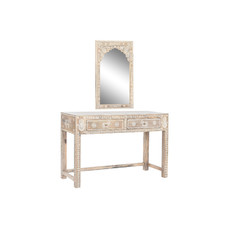 CONSOLA SET 2 MANGO ACRILICO 117X40X76 ESPEJO