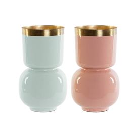 JARRON HIERRO 18X18X31 LACADO 2 SURT.