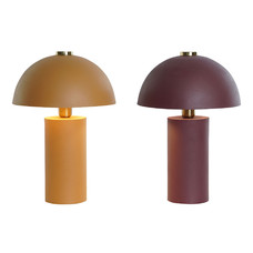 LAMPARA SOBREMESA METAL 31X31X45 SETA 2 SURT. LAMPARA SOBREMESA METAL 31X31X45 SETA 2 SURT.