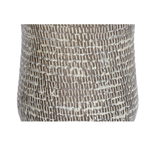 MACETERO SET 3 ALUMINIO 44X44X46 PATINADO VERDE