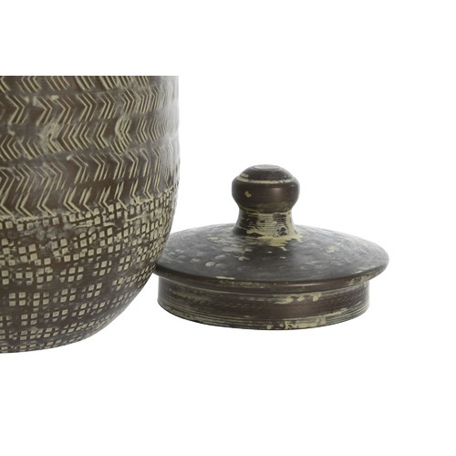 TIBOR ALUMINIO 20X20X42 PATINADO VERDE