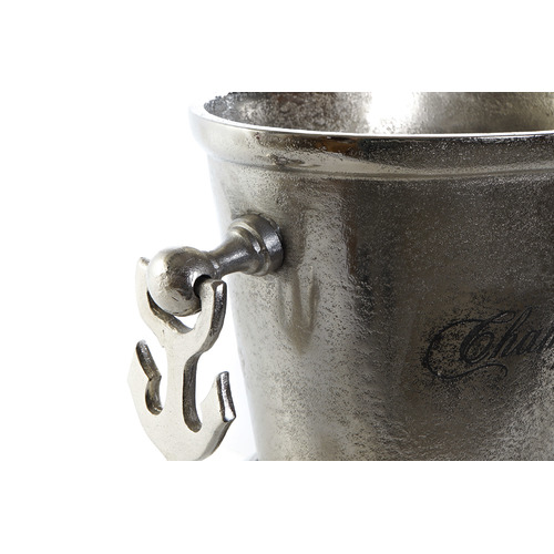 CHAMPANERA ALUMINIO 36X20,5X19,5 ANCLA PLATEADO