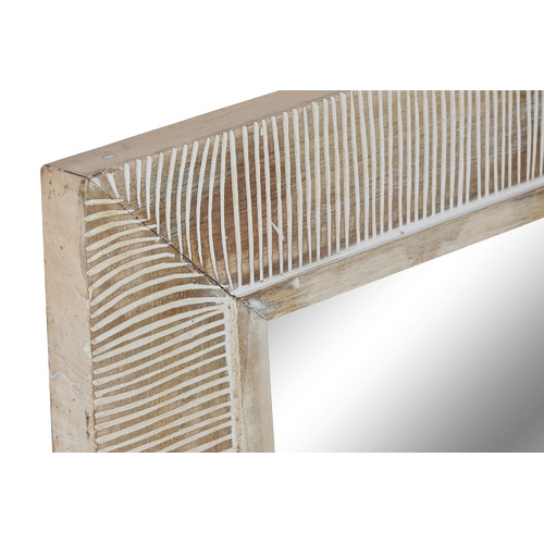 ESPEJO MANGO CRISTAL 63,5X4X94 DECAPE BLANCO