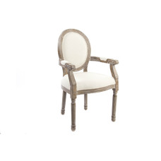 SILLA ABETO LINO 56X46X96 BEIGE