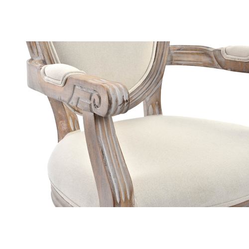 SILLA MADERA POLIESTER 56X48X96 NATURAL