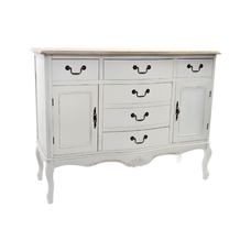BUFFET ABETO 118X45X90 NATURAL BLANCO