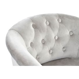 BUTACA POLIESTER RUBBERWOOD 62X62X69 GRIS CLARO