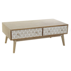 MESA CENTRO PAULOWNIA 120X64X45 HOJA NATURAL