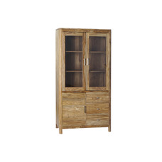 VITRINA SHEESHAM CRISTAL 97X42X190 NATURAL