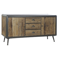 BUFFET ABETO METAL 144X45X75 10 NATURAL