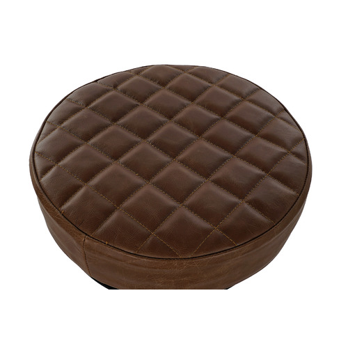 TABURETE METAL CUERO 44X38X82 TABURETE METAL CUERO