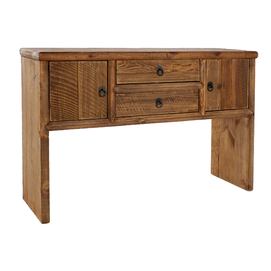 CONSOLA PINO MADERA RECICLADA 120X35X76 ENVEJECIDO