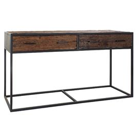 CONSOLA MADERA RECICLADA MANGO 150X43X77