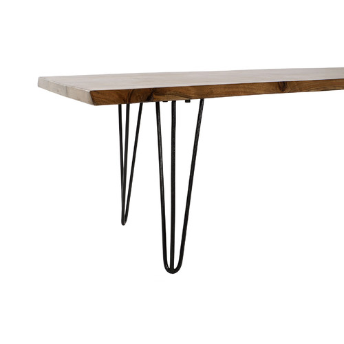 DESCALZADORA ACACIA METAL 160X40X46 NATURAL