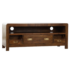 MUEBLE TV ACACIA 115X40,5X48 30,00 NATURAL MARRON