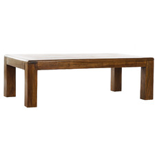 MESA CENTRO ACACIA 111X60X36 25,00 NATURAL MARRON